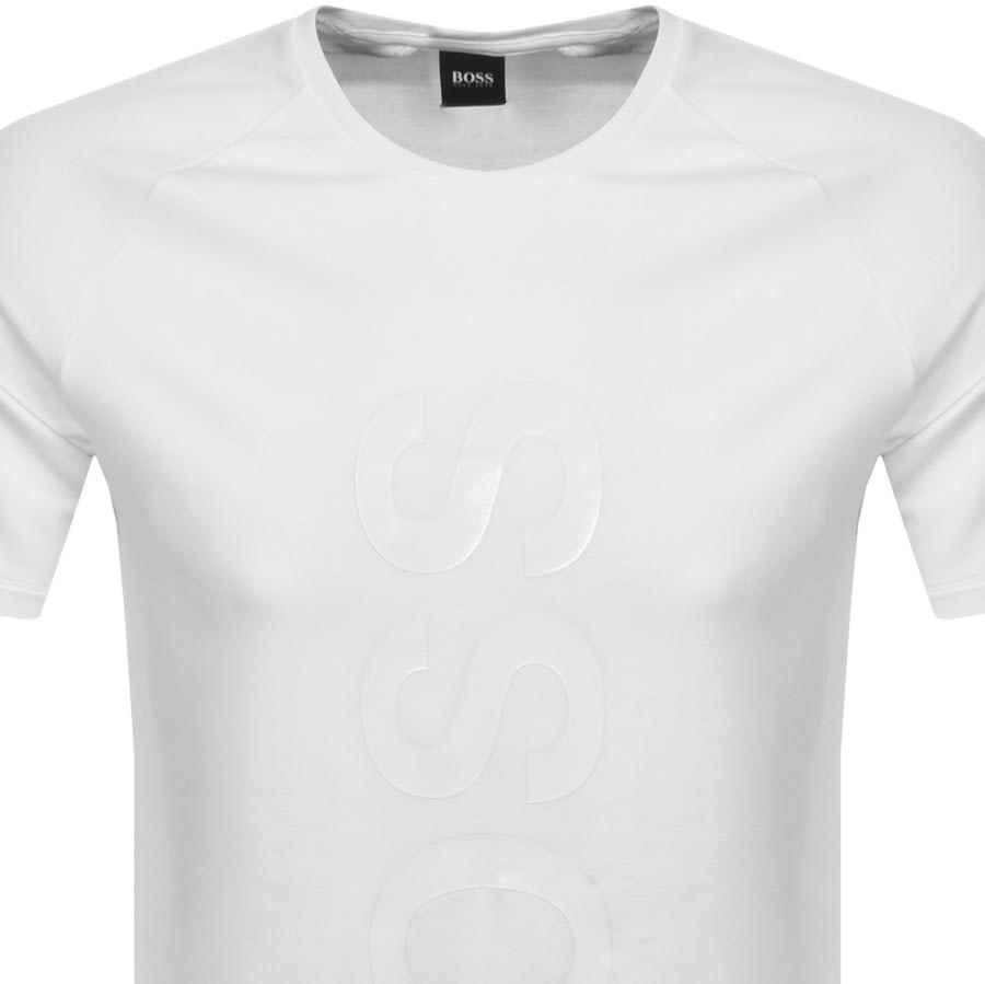 Alternative Image for ProductBOSS Logo Short Sleeve T Shirt White2